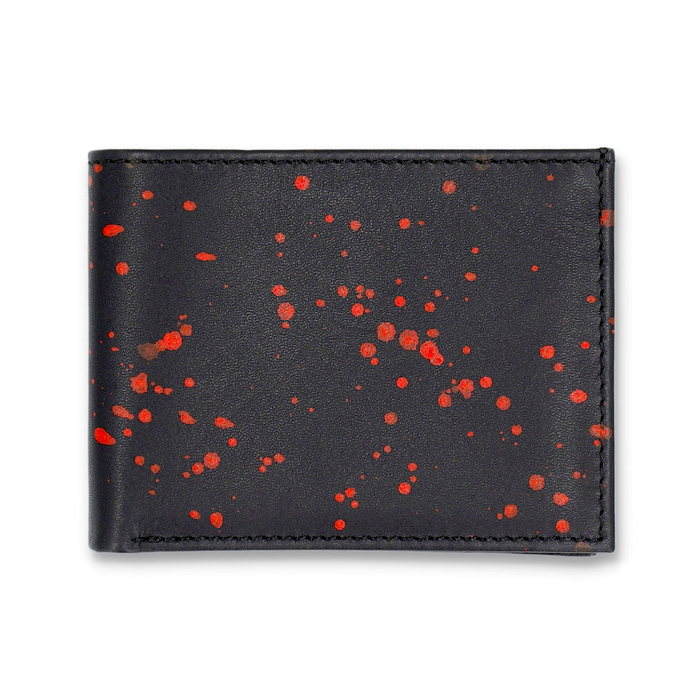 ART SERIES - Red Remington Compact Dollar Bifold Wallet