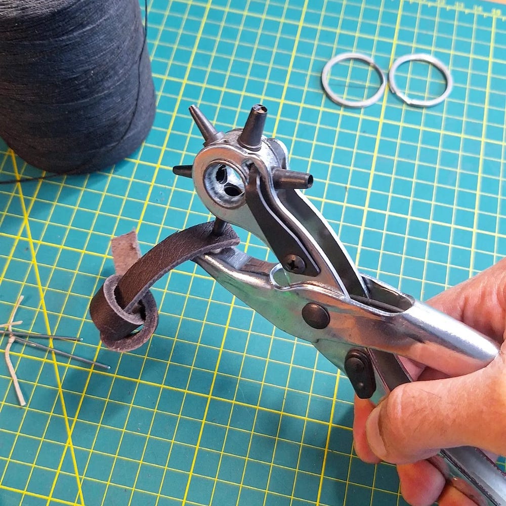 Leather Keychain Making Workshop