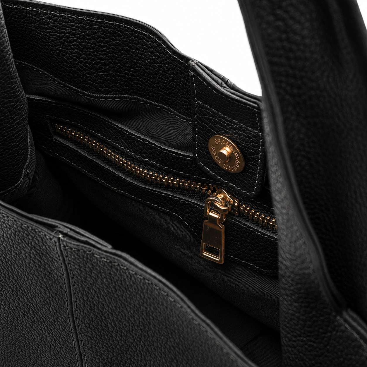 Carmen Black Shoulder And Handbag