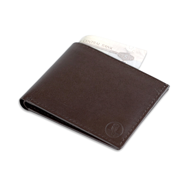 Remington Brown Compact Dollar Bifold Wallet