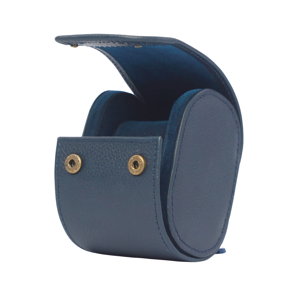 Titan Small Blue Watch & Jewellery Case