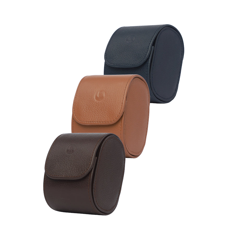 Titan Small Brown Watch & Jewellery Case