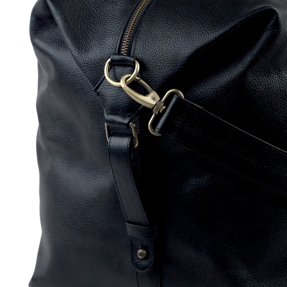 Scott Large Capacity Black Duffle Bag