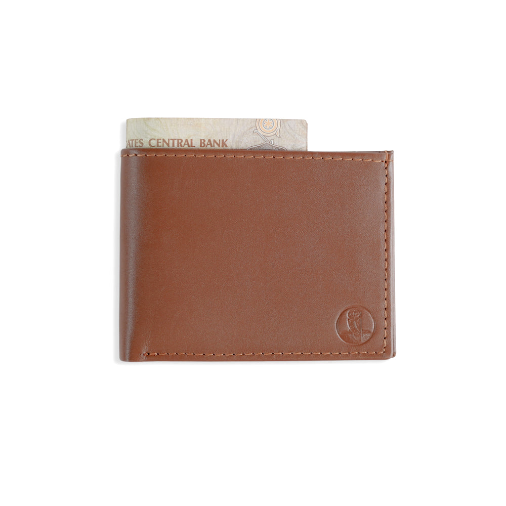 Remington Tan Compact Dollar Bifold Wallet