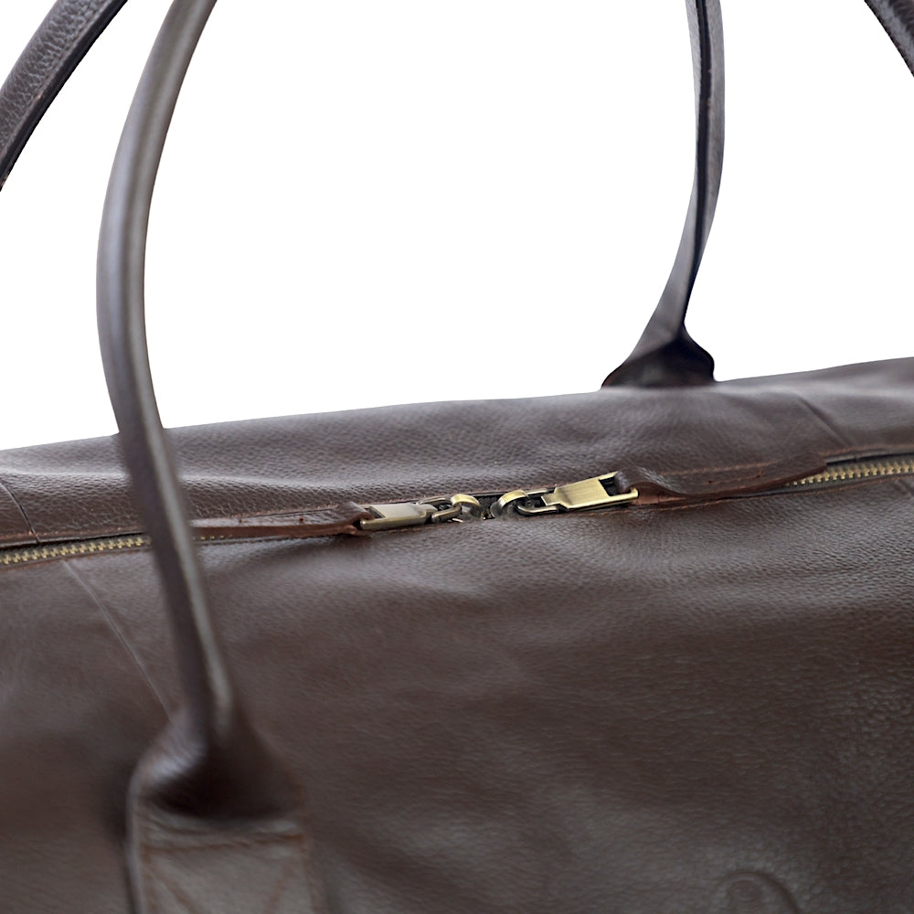 Scott Large Capacity Brown Duffle Bag