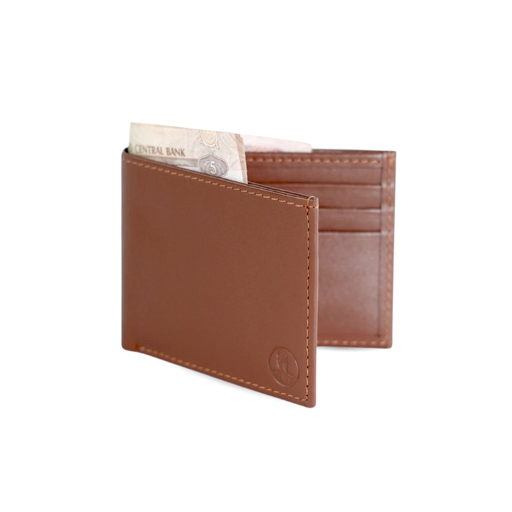 Remington Tan Compact Dollar Bifold Wallet