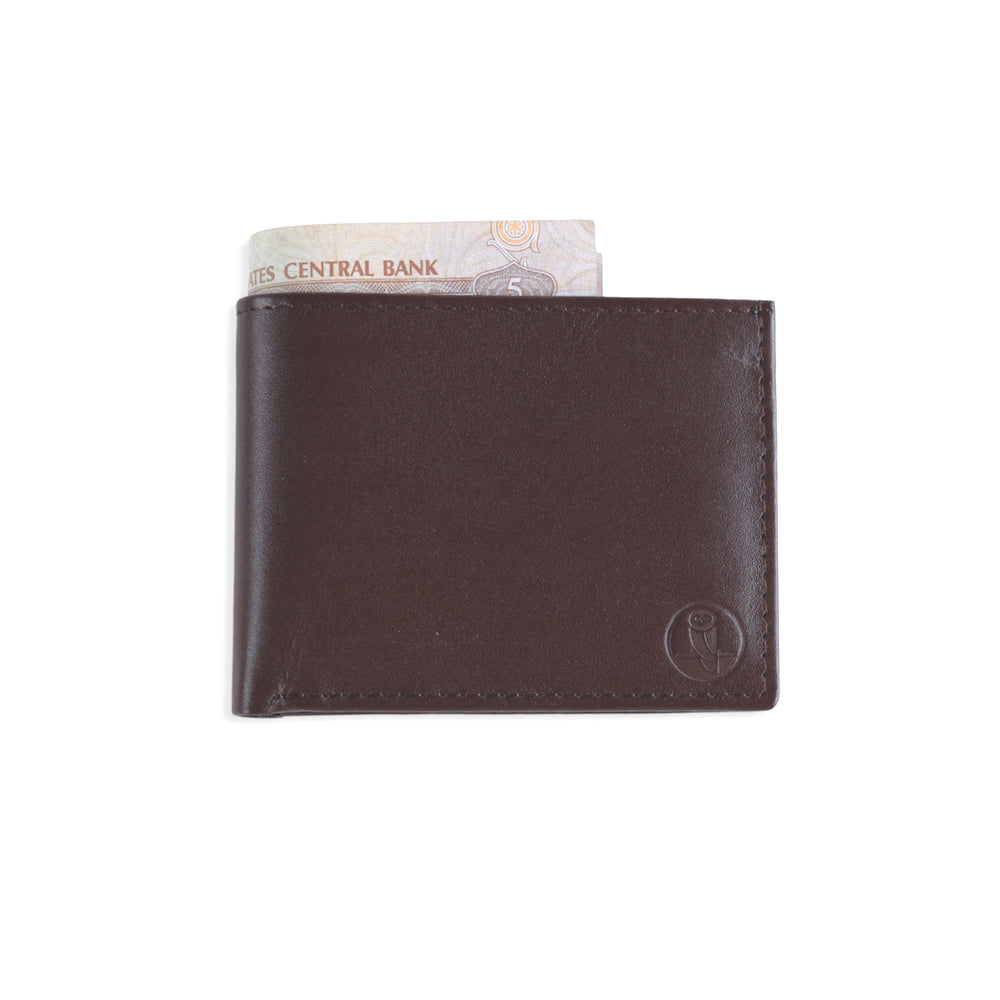 Remington Brown Compact Dollar Bifold Wallet