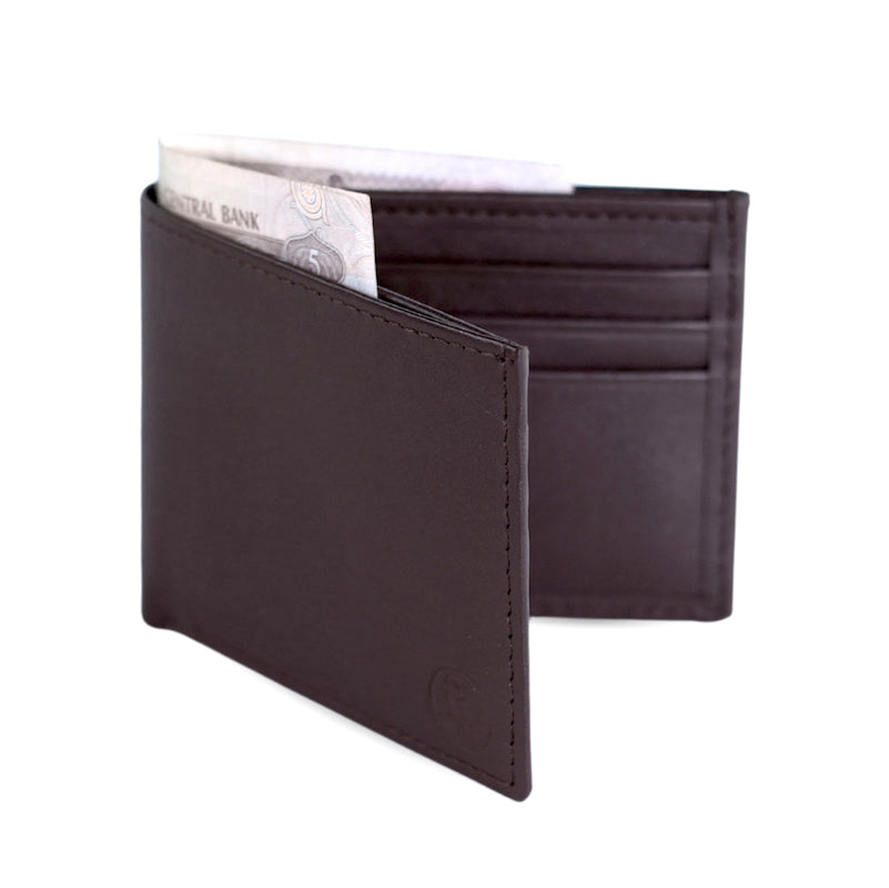 Remington Brown Compact Dollar Bifold Wallet