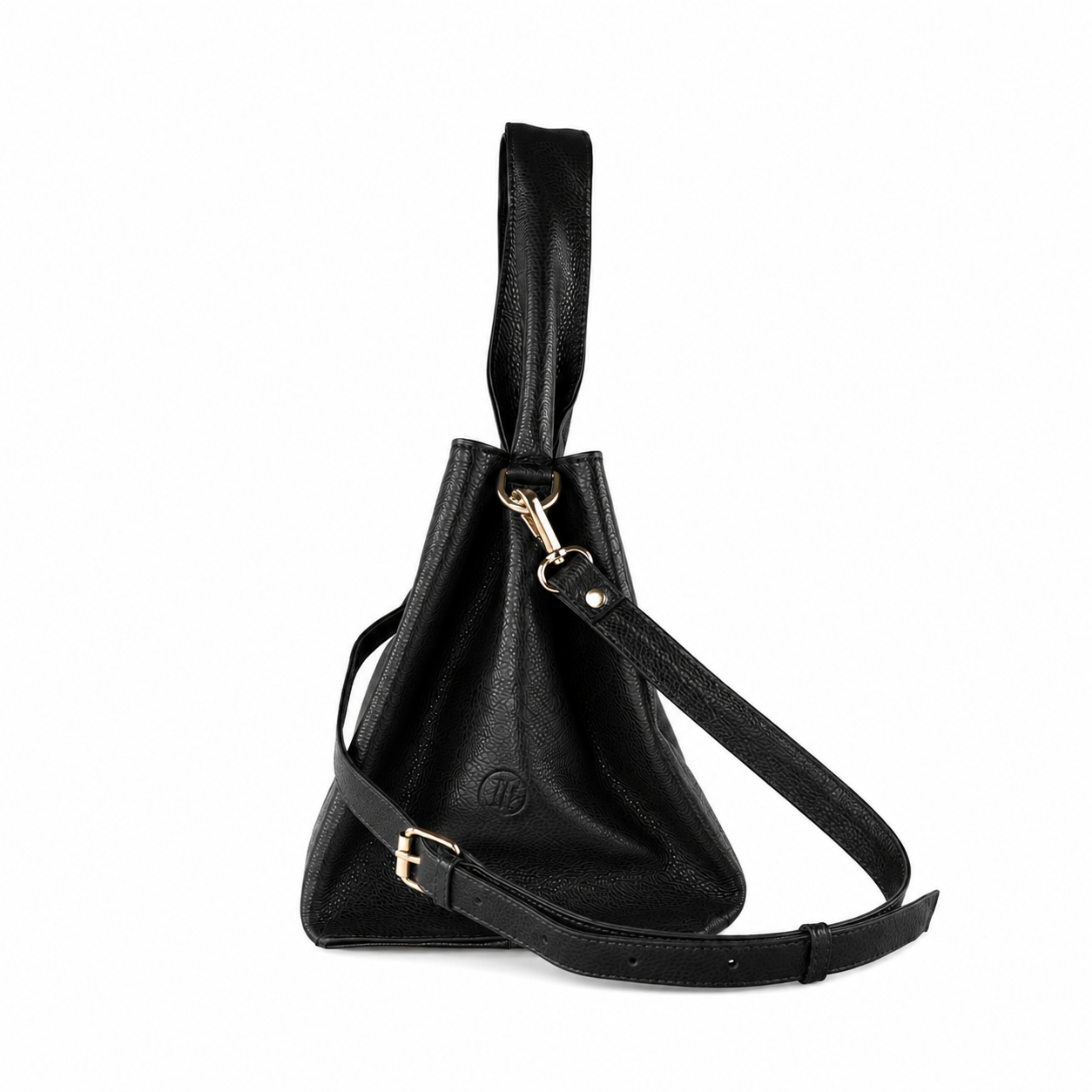 Carmen Black Shoulder And Handbag