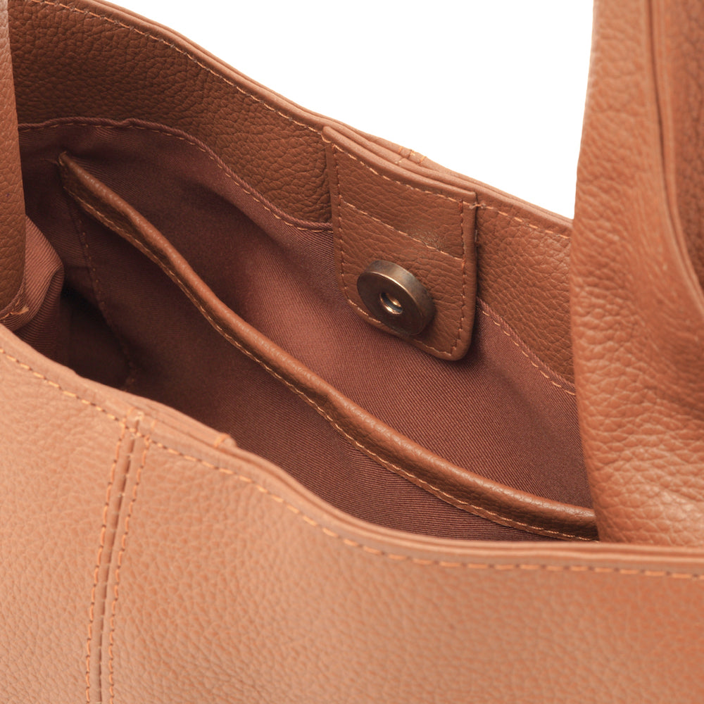 Carmen Tan Shoulder And Handbag