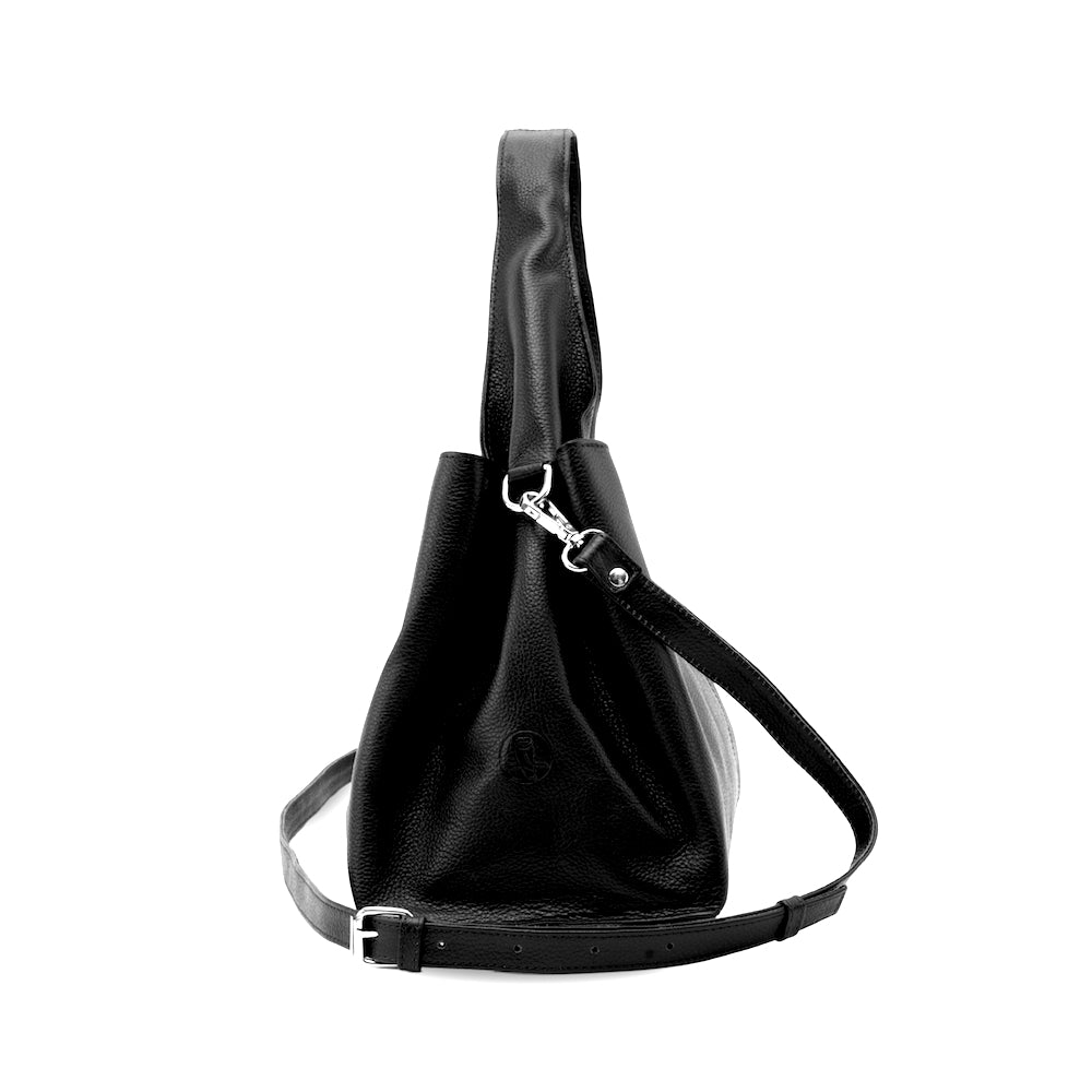 Carmen Black Shoulder And Handbag