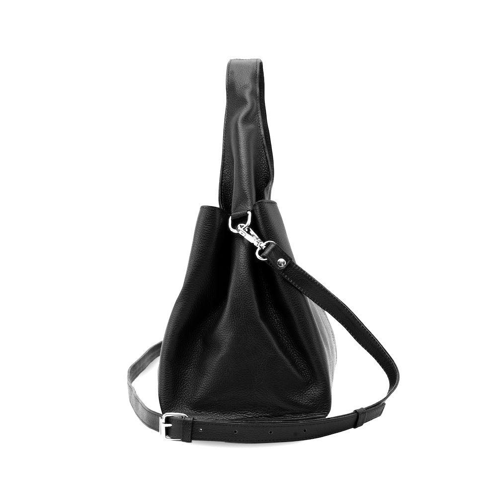 Carmen Black Shoulder And Handbag
