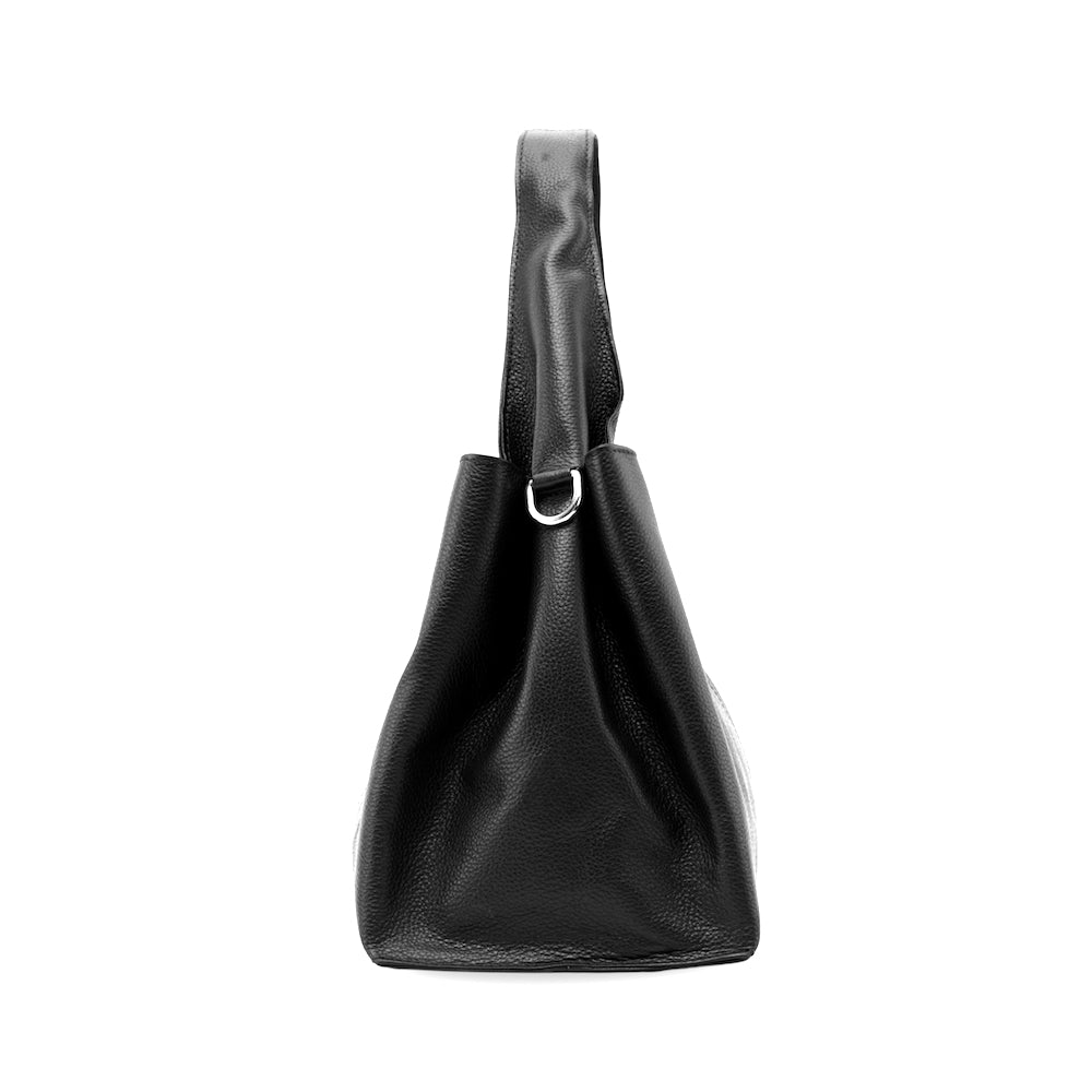 Carmen Black Shoulder And Handbag