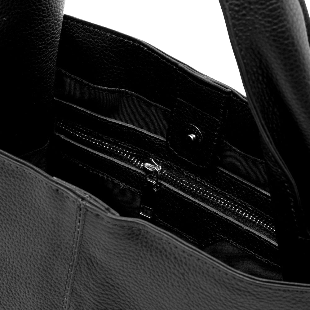 Carmen Black Shoulder And Handbag