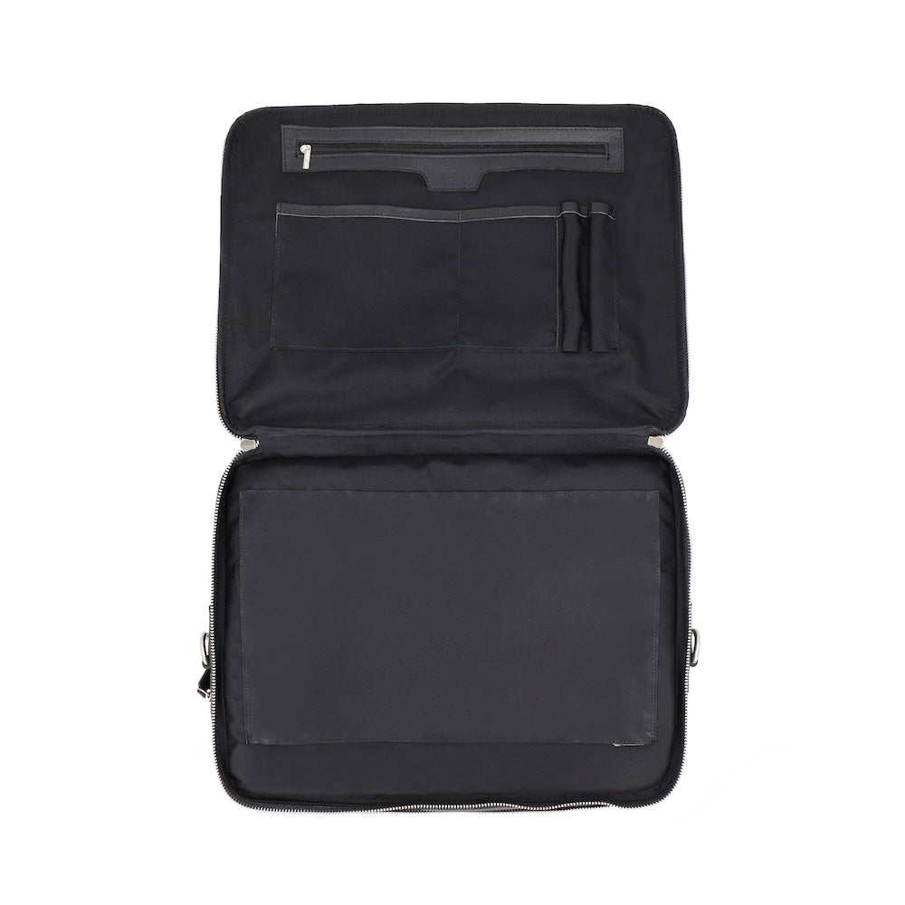 Norde Black Laptop Briefcase