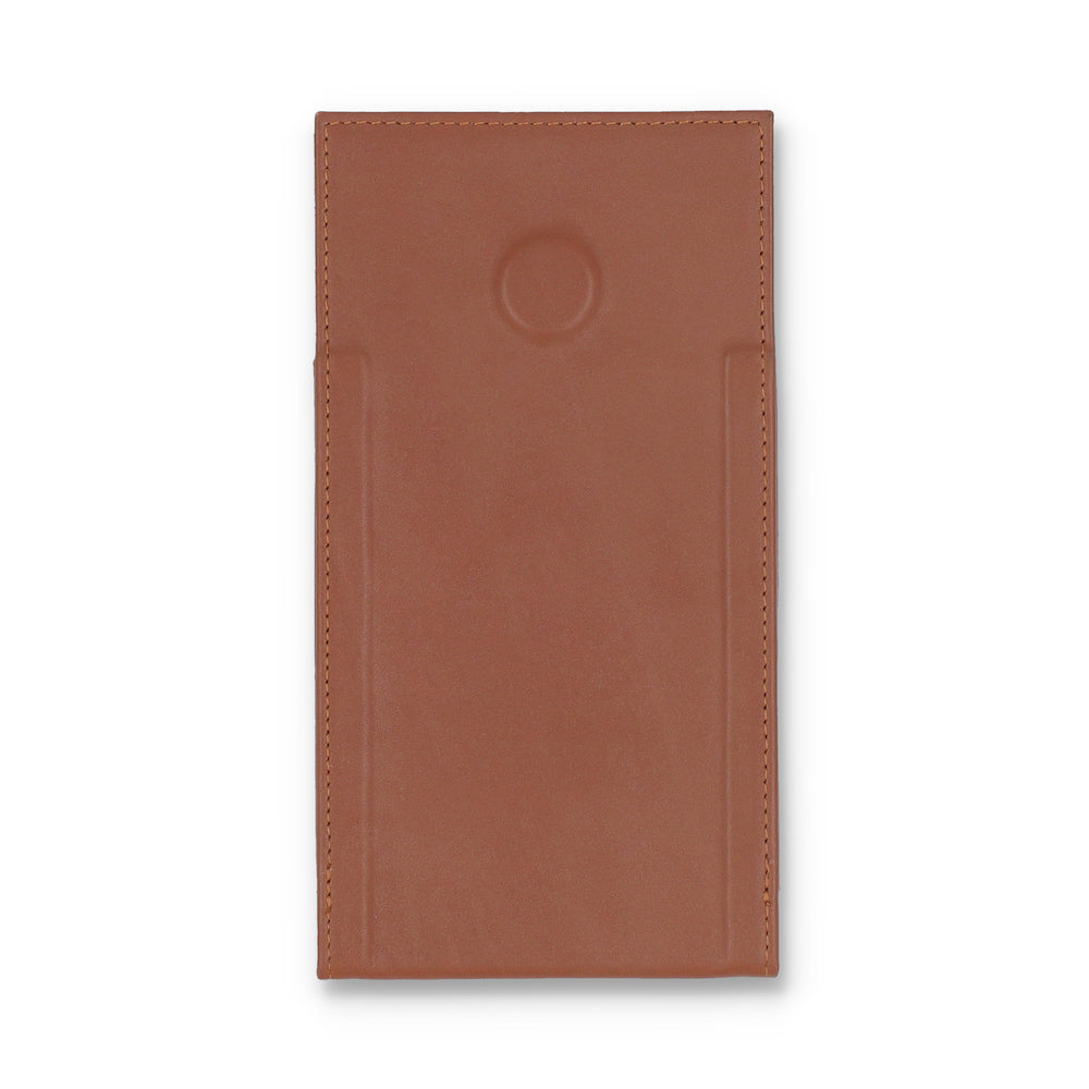 Pebble Leather Fridge Magnet Paper Holder