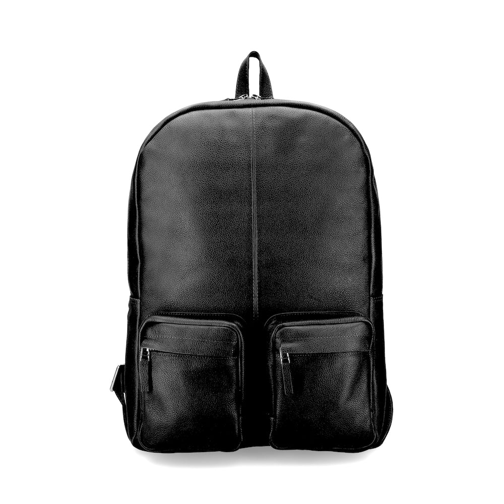 austin laptop backpack Austin Black Leather Backpack - Premium Handcrafted Bag