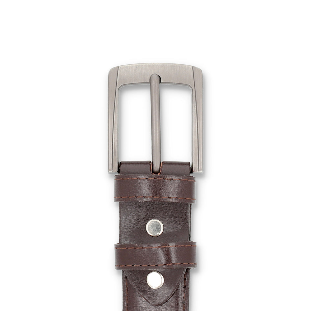 Semi Formal Brown Leather Belt