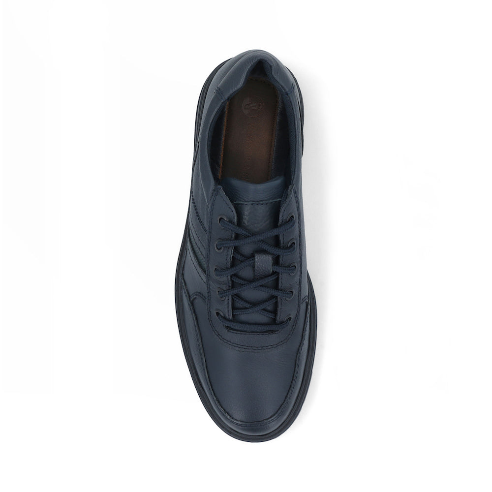 Dark Blue Camp Lace-up Sneakers