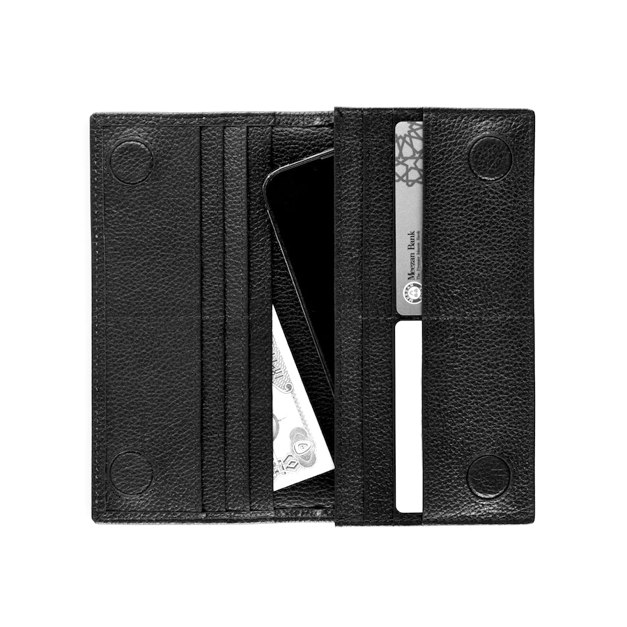 Rawter Black Travel Wallet & Phone Holder