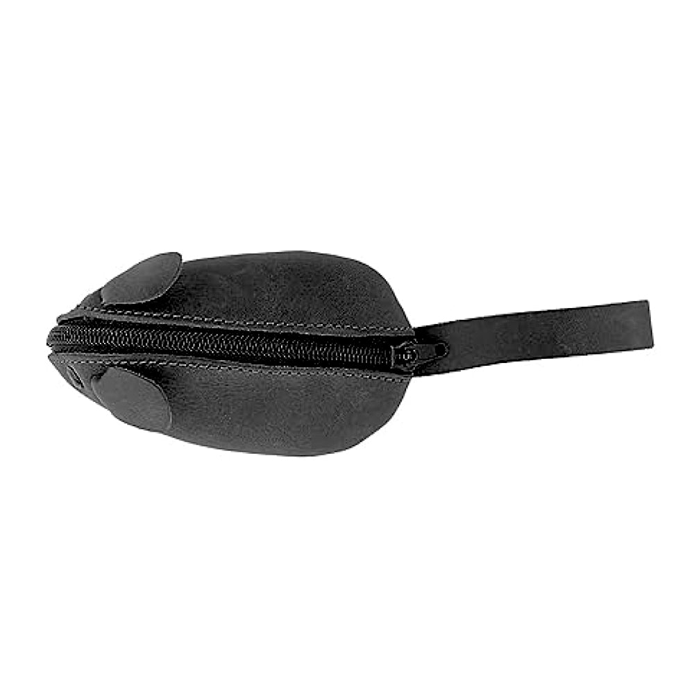 Mouse Zipper Pouch Black