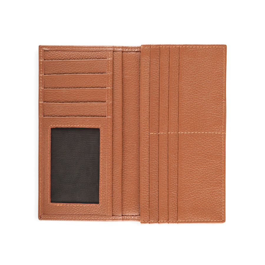 Emoro Tan Travel Wallet & Phone Holder