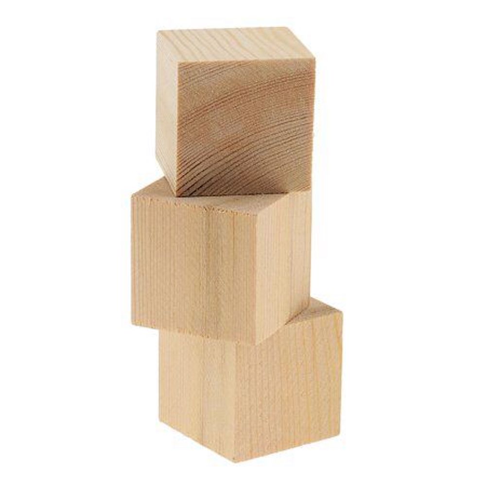 15 Pieces Wooden Building Blocks