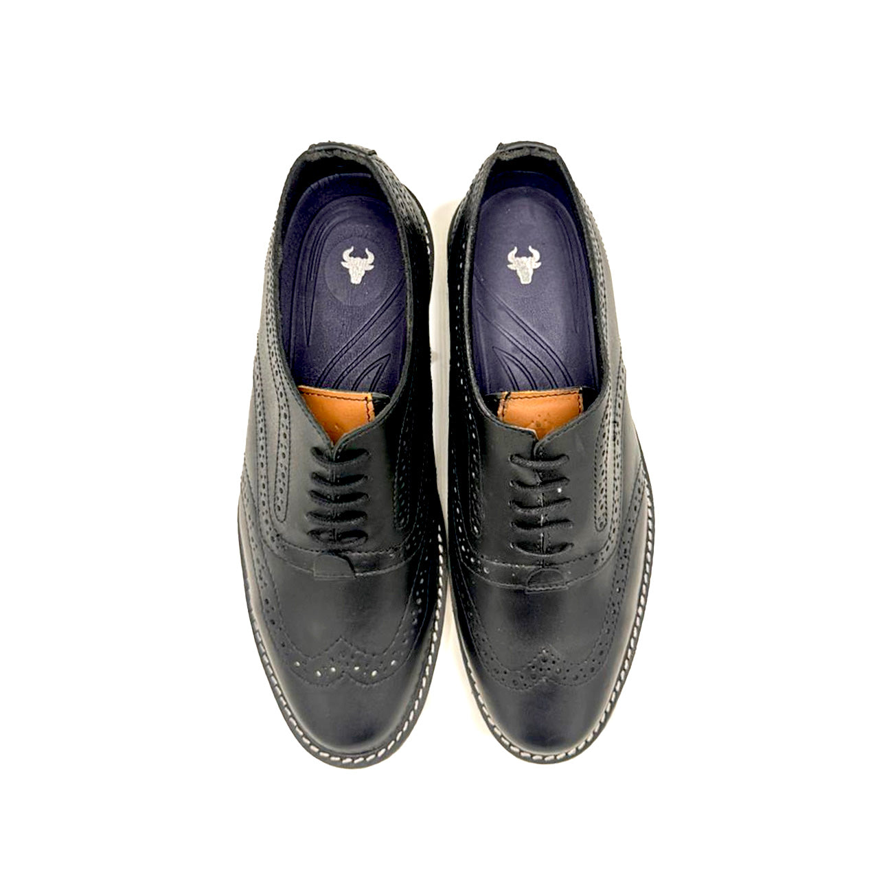 Cooper Black Brogues Lace-ups